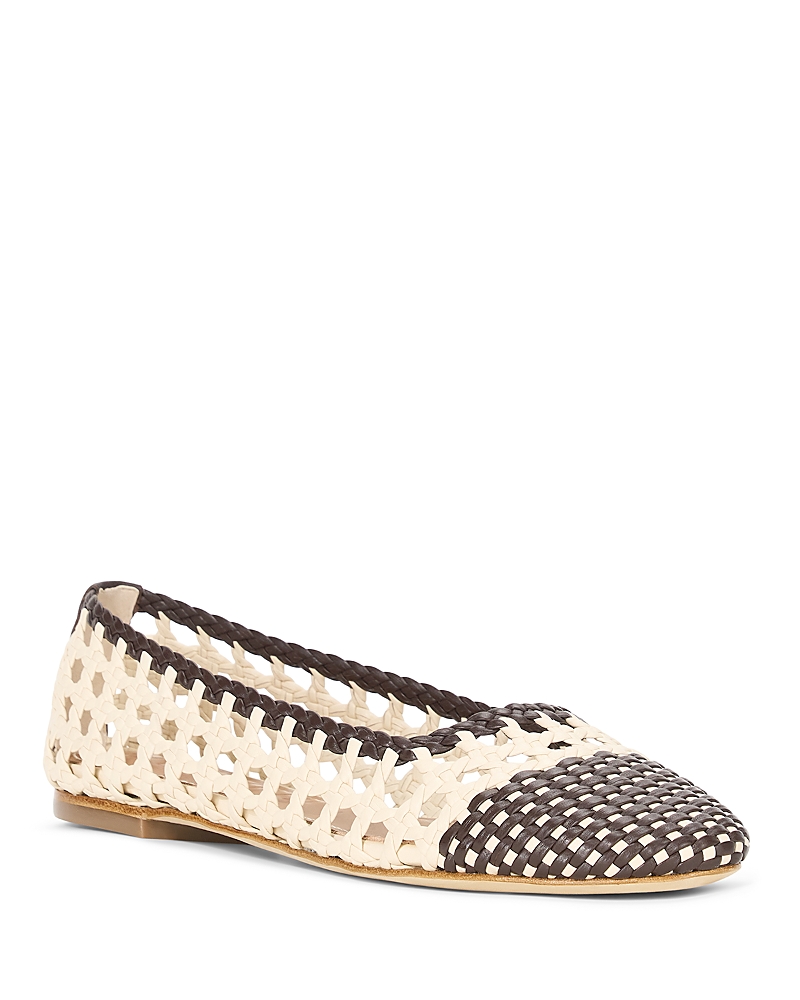 Staud Women's Nell Crochet Ballet Flats