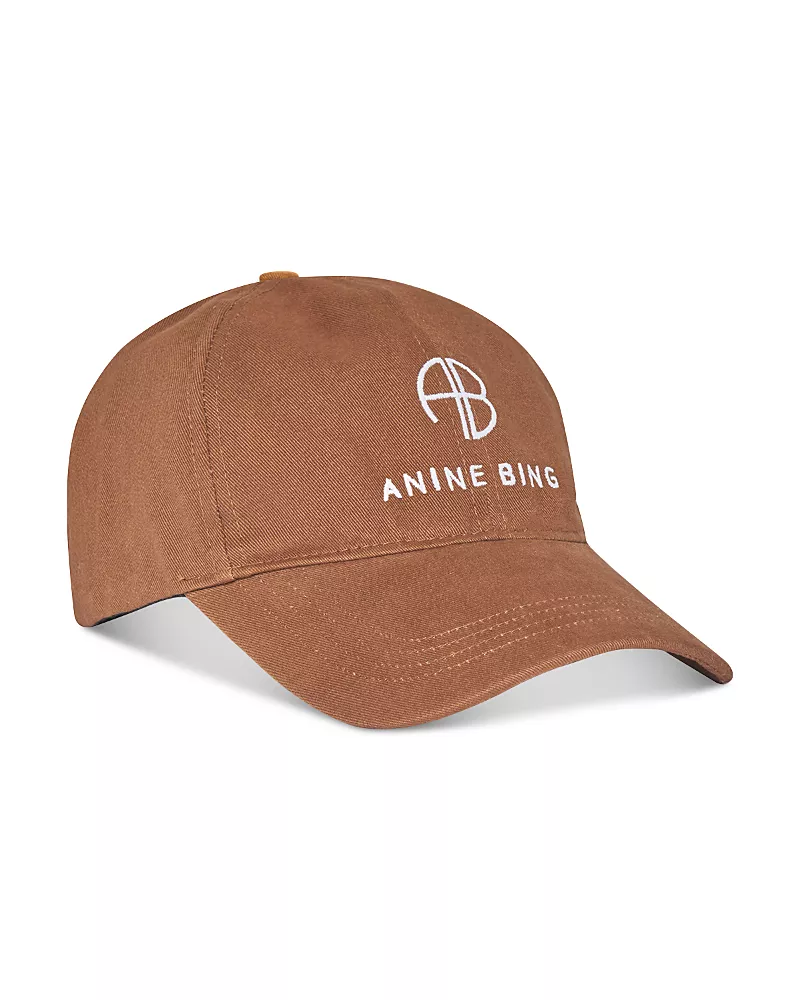 Anine Bing Jeremy Cotton Baseball Cap