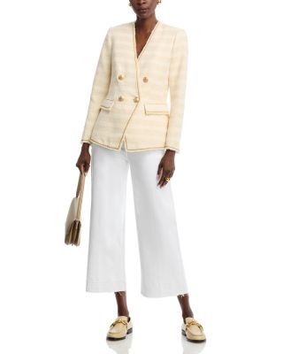 Rafaella High Rise Ankle Jeans in White - Exclusive