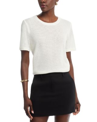 Kobi Halperin - Noa Micro Sequins Short Sleeve Sweater