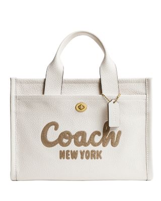 COACH - Medium Cargo Leather Tote Bag