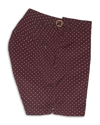 Bulldog Polka Dot 6" Swim Trunks