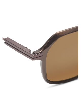 Aluminum & Metal Sunglasses, 53mm