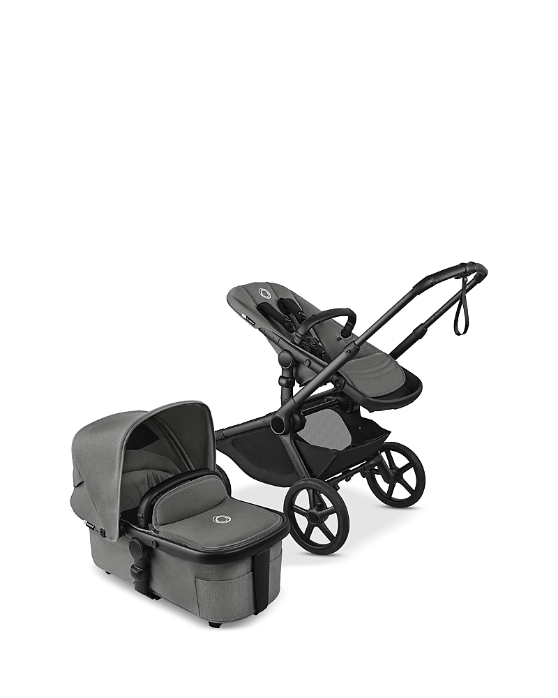 Bugaboo Kangaroo Complete Stroller In Black/moon Grey