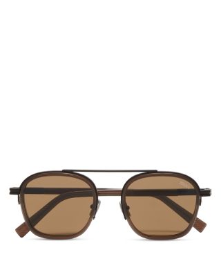 Orizzonte I Acetate & Metal Sunglasses, 51mm