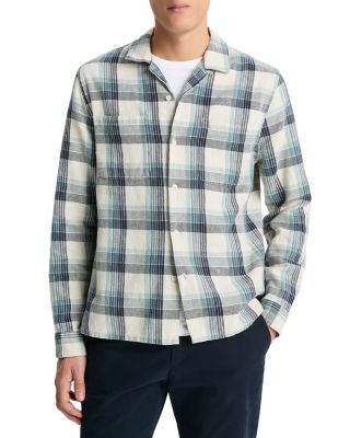 Vince - Regular Fit Plaid Shirt