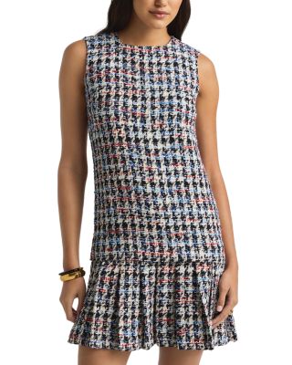 St. John - Americana Houndstooth Dress