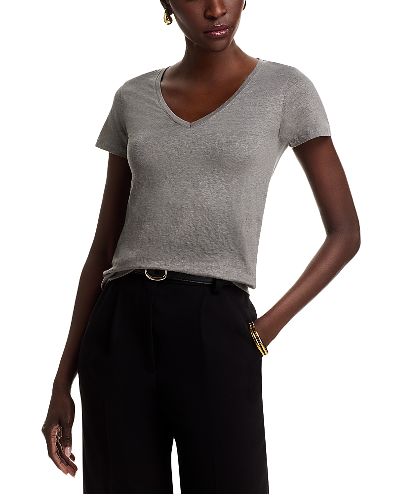 MAJESTIC V NECK TEE