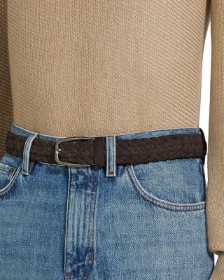 Braided Leather Belt