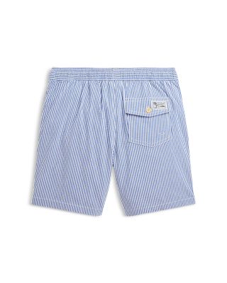 Boys' Traveler Stretch Seersucker Swim Trunks - Big Kid