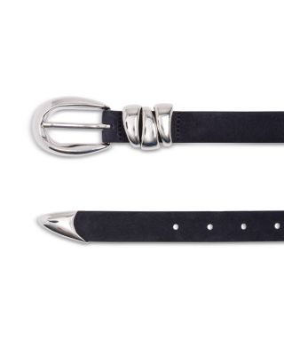 Women's Triple Keeper Suede Belt