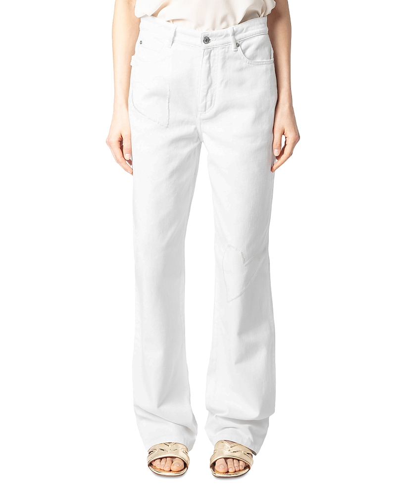 Zadig & Voltaire Elio Straight Jeans in Judo