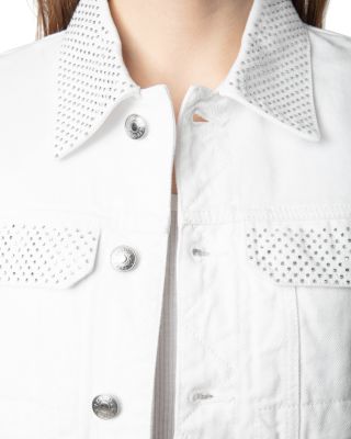 Kioky Strass Denim Jacket