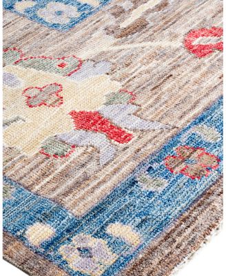 Bloomingdale's Colorful Oushak M1945 Area Rug, 9' x 11'11"