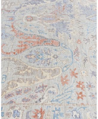 Bloomingdale's Colorful Oushak M1945 Area Rug, 8'1" x 10'