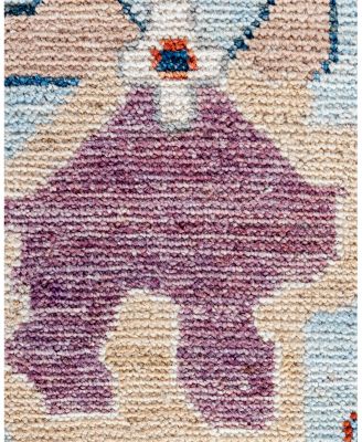 Bloomingdale's Colorful Oushak M1945 Area Rug, 9'2" x 12'8"