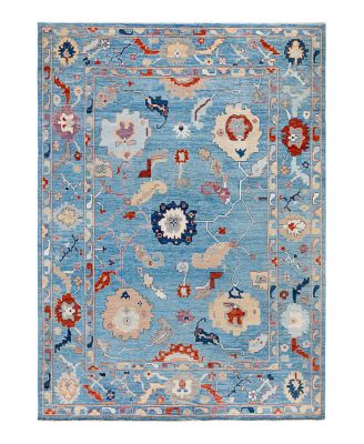 Colorful Oushak M1945 Area Rug, 9'2" x 12'8"