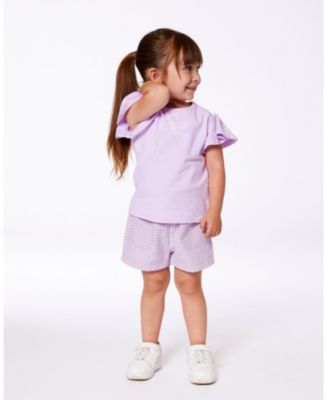 Girls' Flutter Sleeve Top - Baby