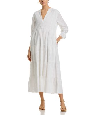 Area Stars - Tonal Embroidery Midi Dress