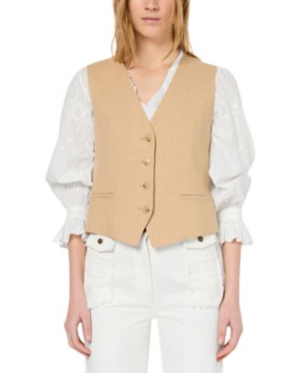 Gerard Darel Rimelle Vest | Bloomingdale's