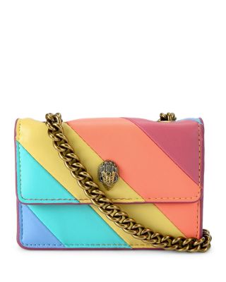 KURT GEIGER LONDON - Micro Kensington Stripes Crossbody Bag