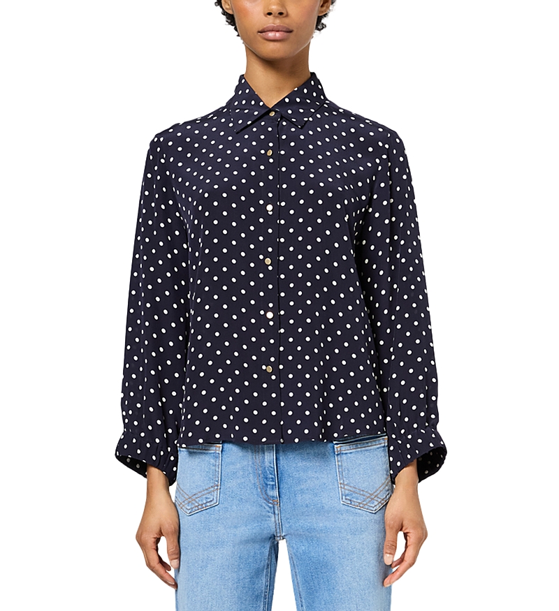 GERARD DAREL USARI DOT PRINT SHIRT