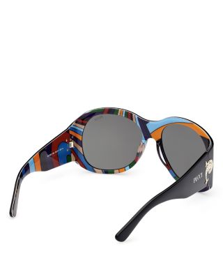 Geometric Sunglasses, 59mm