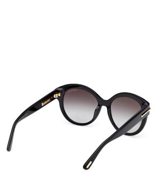 Icon Collection Round Sunglasses, 57mm