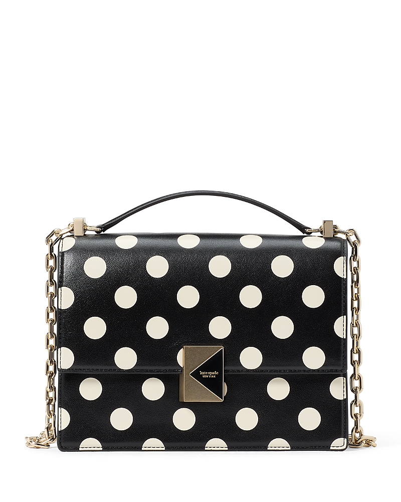 Kate Spade New York Deco Dot Chain Strap Shoulder Bag In Black Multi