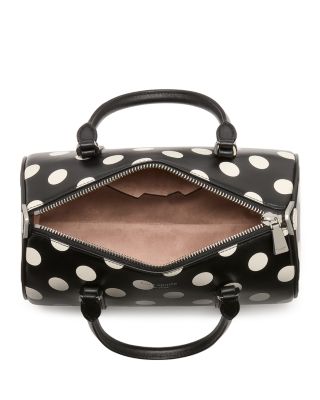 Spade Icon Dot Barrel Bag