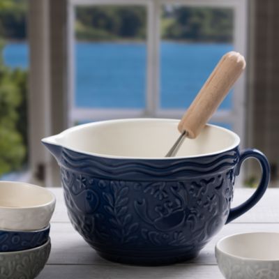 Nautical Navy 2 Quart Batter Bowl