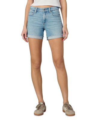 5" Cuffed Denim Shorts in Taken