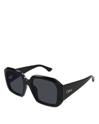 Chloé Izia Squared Sunglasses, 54mm | Bloomingdale's Jewelry