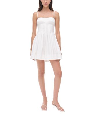 Kitt Sleeveless Cotton Poplin Mini Dress