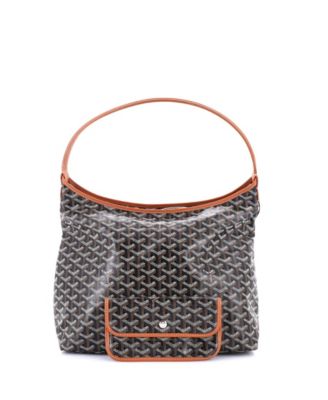 Pre-Owned Goyard - Boheme Hobo Coated Canvas