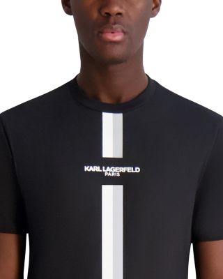 Racing Stripe Logo Graphic Tee