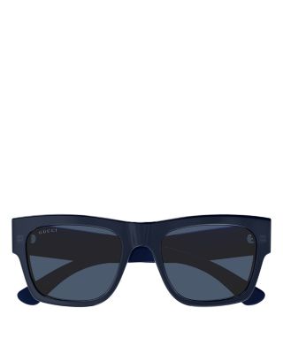 Lacquered Squared Sunglasses, 54mm