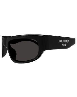 Logo Rectangular Sunglasses, 56mm