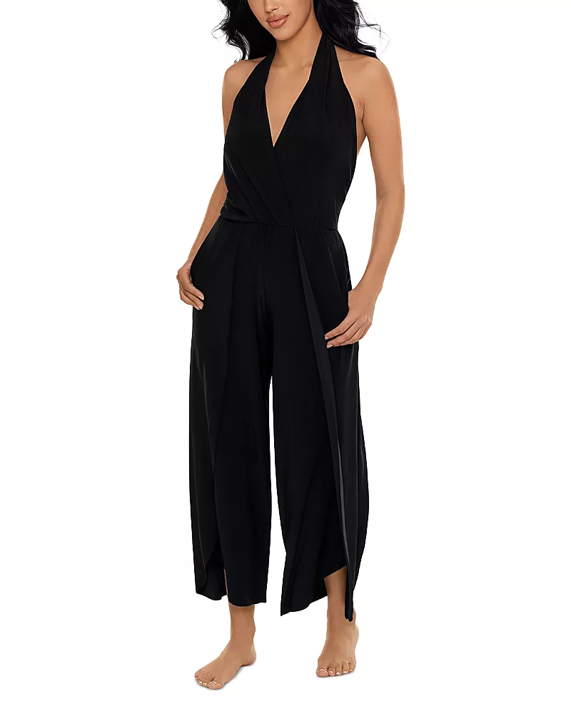 Magicsuit Halter Jumpsuit Swim Cover-Up