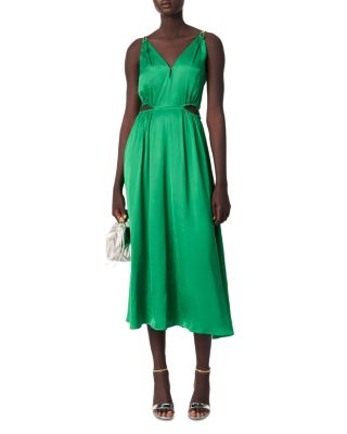 Satin Look Maxi Dress