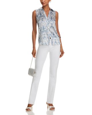 Emmy Sleeveless Silk Blouse