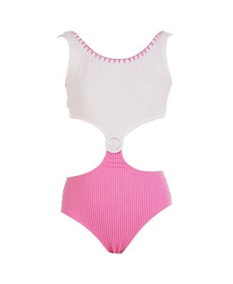 NESSI BYRD - Girls' Aino One-Piece Swimsuit - Little Kid, Big Kid