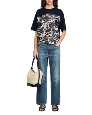 Floral Print Tee