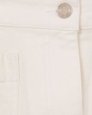 Kira Denim Patch Pocket Shorts
