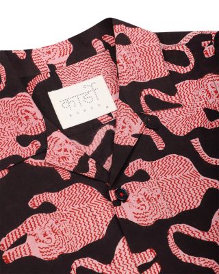 Yusuke Half Sleeve Button Front Camp Shirt