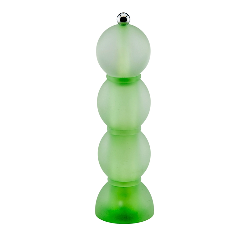 Addison Ross Frosty Bobbin Salt Or Pepper Mill Grinder In Green