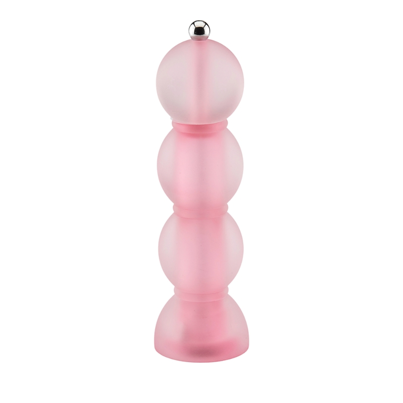 Addison Ross Frosty Bobbin Salt Or Pepper Mill Grinder In Pink