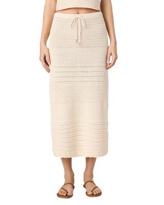 Nellis Collage Sleeveless Top & Side Slit Skirt