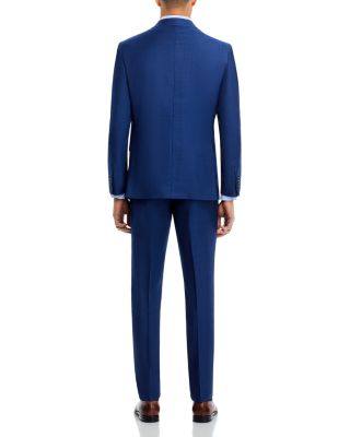 Melange Solid Regular Fit Suit