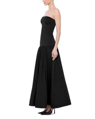 Oriana Strapless Drop Waist Dress